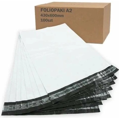 Foliové obálky A2 430x600mm 50µm 100 ks