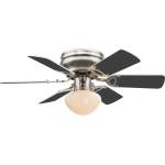 ZEVENTI - Вентилатор за таван GALDANA 1xE27/60W/230V сив/бял (ZV0014)