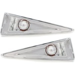  Кристални мигачи за Renault Megan (2002-2005) / Espace (02+) / Scenic (02+) - хром (SR02)