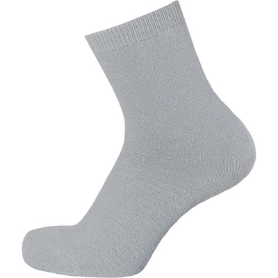 KNITVA Bavlněné froté ROBIN 5 párů šedá světlá