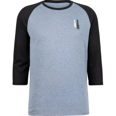 Stoic Мъжка спортна тениска Stoic Hemp15 LofsdalenSt. III 3/4 Sport shirt - Ocean Blue / Black - размер 3XL (216-8466-0216)