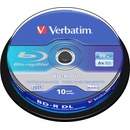 Verbatim BD-R DL 50GB 6x, spindle, 10ks (43746)