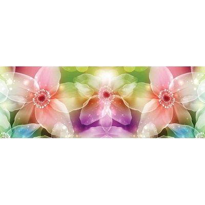 Preinterier FT5630 Fototapeta na stenu Farebné kvety vlies 620cm x 219cm