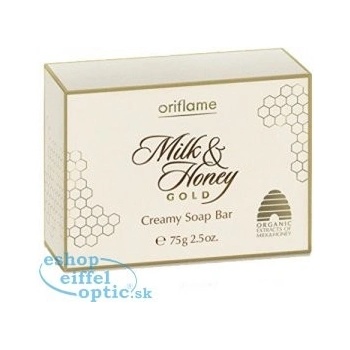 Oriflame Milk and Honey Gold krémové mydlo 75 g