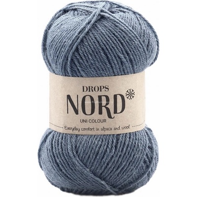 Drops Nord UNI 16 džínová modrá