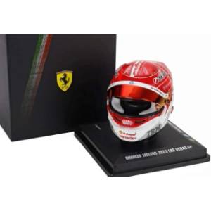 LookSmart Модели на автомобили и мотоциклети модел на каска 1: 5 Charles Leclerc - SF Las Vegas 2025 - 1: 5 (TRS8903-4059)