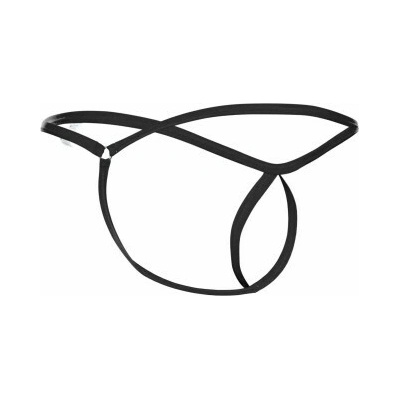 MOB Tear Drop Thong Black