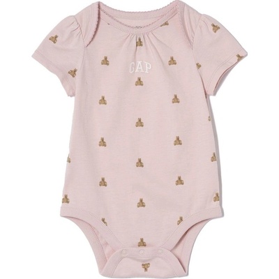 GAP Baby body s logem Růžová