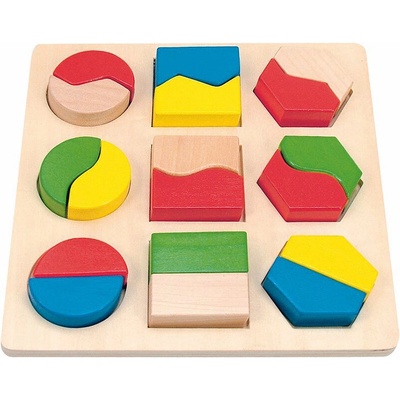 Woodyland Пъзел с форми (90005)