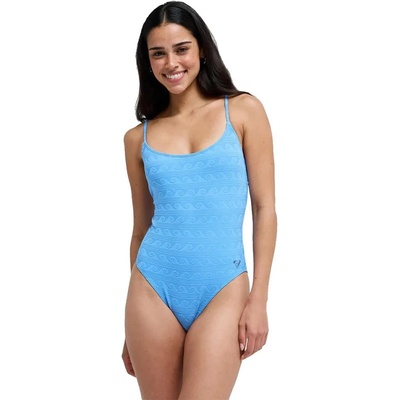 Roxy Бански костюм Roxy Paradise Wave swimsuit - Blue (Silver Lake Blue Make A Splash)