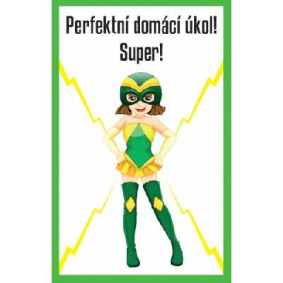 TAKTIK International s.r.o Karty máš super pochvalu 30 ks Perfektní domácí úkol! Super!