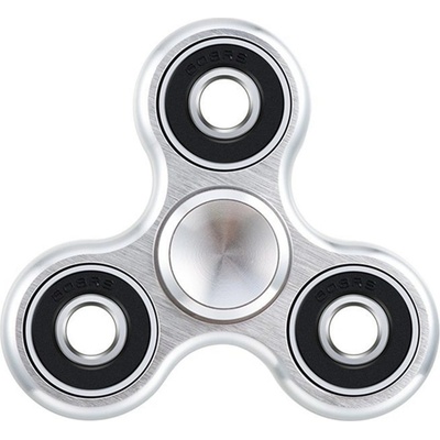 Fidget spinner kovový stříbrný – Zboží Dáma