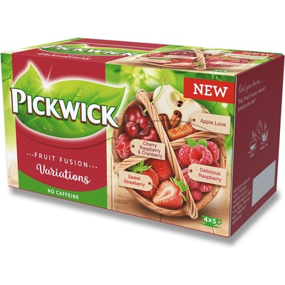 Pickwick Fruit Fusion Čaj Variace Třešeň 20 x 1,75 g