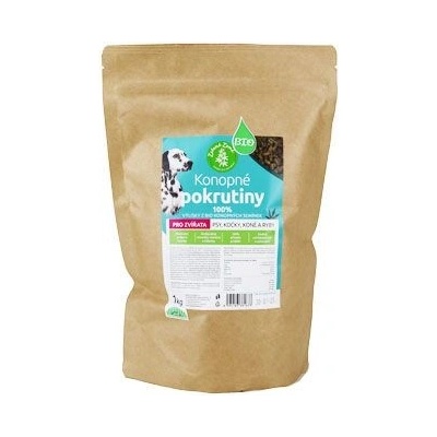 Zelená Země Konopné pokrutiny ve formě výlisků/plátků BIO 1 kg