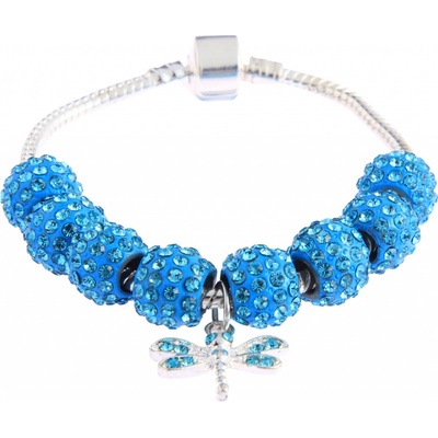 Bando náramok Crystal K982 viacfarebný modrá