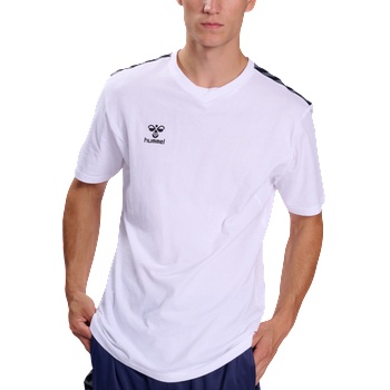 Hummel Тениска Hummel HMLAUTHENTIC CO T-SHIRT S/S 220007-9001 Размер M