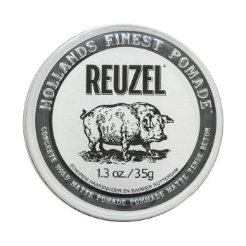 Reuzel Concrete Hold Matte Pomade помада за коса за силна фиксация 35 g