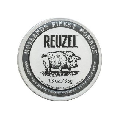 Reuzel Concrete Hold Matte Pomade помада за коса за силна фиксация 35 g