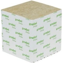 Grodan pěstební kostka velká 100x100x65mm, bez díry 216ks box