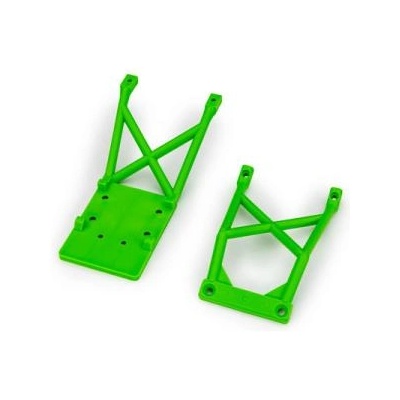 Traxxas шаси капак зелен