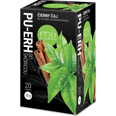 FYTO Pu-erh so škoricou 20 x 1,5 g