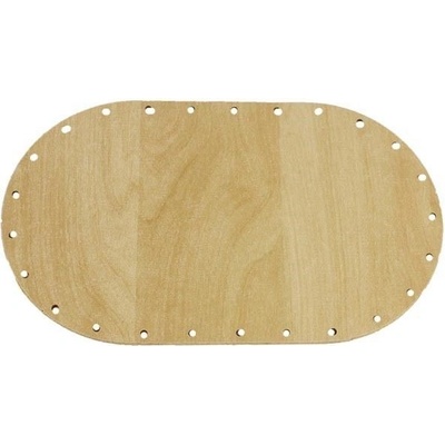sololak javor ovál 20x12 cm s otvory 22J2012V