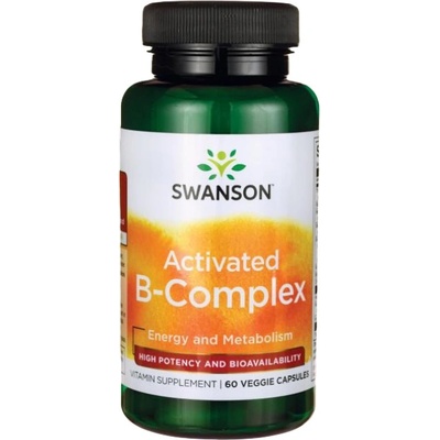 Swanson Activated B-Complex High Potency and Bioavailability 430 mg [60 капсули]