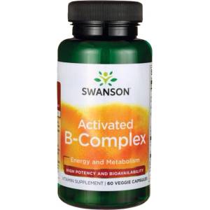 Swanson Activated B-Complex High Potency and Bioavailability 430 mg [60 капсули]