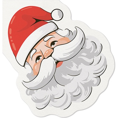PAW Obrúsky Airlaid shape Classic Santa Claus 32x32cm