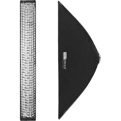 Phototools Stripbox KS 30x200 cm deštníkový s voštinou adaptér Bowens