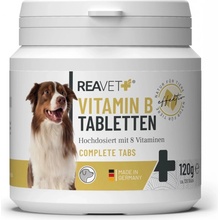 Reavet Vitamín B tablety s osmi základními vitamíny B 120 ks