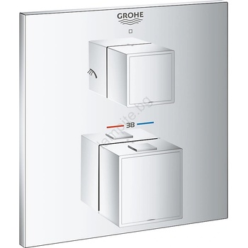 GROHE 24154000 - Термостатен смесител grohtherm cube, лъскав хром (gh0631)