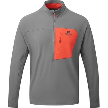 Mountain Equipment Мъжко софтшел яке Mountain Equipment Arrow 1/4 Zip Softshell jacket - Anvil / Redrock (003-3539-0213)
