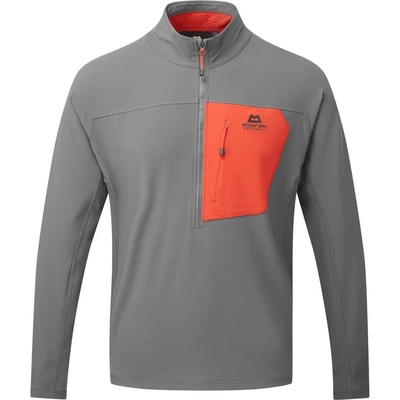 Mountain Equipment Мъжко софтшел яке Mountain equipment Arrow 1/4 Zip Softshell jacket - Anvil / Redrock (003-3539-0213)