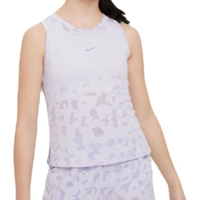 Nike Тениска за момичета Nike Dri-Fit One Tank - Лилав