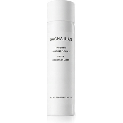 Sachajuan Hairspray Light and Flexible lak na vlasy pre prirodzené spevnenie