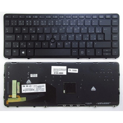 česká klávesnice HP Elitebook 840 850 740 740 745 750 755 G1 G2 černá CZ/SK podsvit touchpoint – Hledejceny.cz