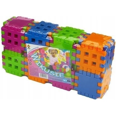 MEJ-POL Stavební bloky WIKUSIE 48 ks mřížek na oplatky