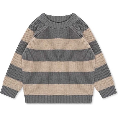 Konges Sløjd Детски вълнен пуловер Konges Sløjd в сиво (KS6181)