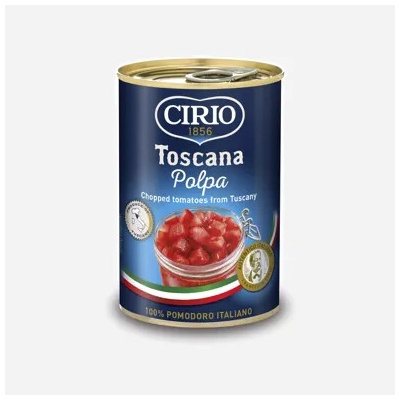 Cirio Rajčata loupaná celá 425 ml