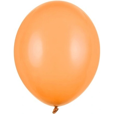 PartyDeco Balónek oranžový pastelový 27 cm oranžové nafukovací pastelové balónky na svatbu party oslavy