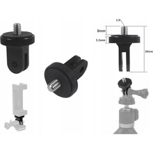 Telesin Mount adaptér pre športové kamery 1/4'', čierny GP-TPM-T04