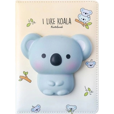Diář Squishy KOALA 127 x 175 mm, 128 stran
