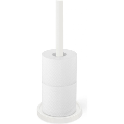 ZACK Поставка за тоалетна хартия Mimo бяла (40130)