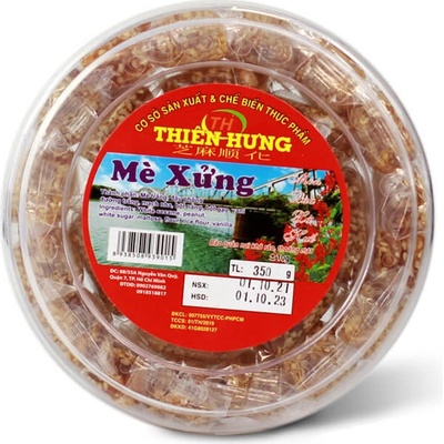 THIEN HUNG Sezamové cukriky 350 g