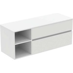 Ideal Standard Finesse - Шкафче за умивалник, 140x51x56 см, 2 чекмеджета, матово бяло E3439Y1 (E3439Y1)