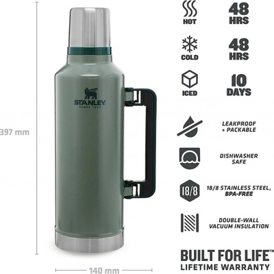 Stanley 1913 Classic Series 2,3 l Green