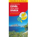 Mapy a průvodci MARCO POLO Karte Länderkarte Spanien Portugal 1:800 000
