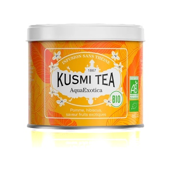 Kusmi Tea Плодов чай AQUAEXOTICA, 100 г насипен чай в кутия, Kusmi Tea (KUSMI21682A1070)