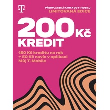 Twist SIM 200 Klasic 150 Kč + 50 Kč kredit - Limitovaná edice